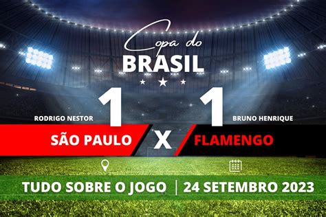 AO VIVO: São Paulo 1 x 1 Flamengo; veja como foi o título .
